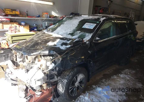 2019 Toyota Highlander Le from USA, damaged, VIN 5TDBZRFH2KS980637